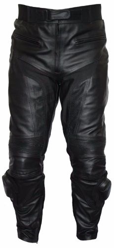 New mens leather motorcycle pants/trousers  all sizes