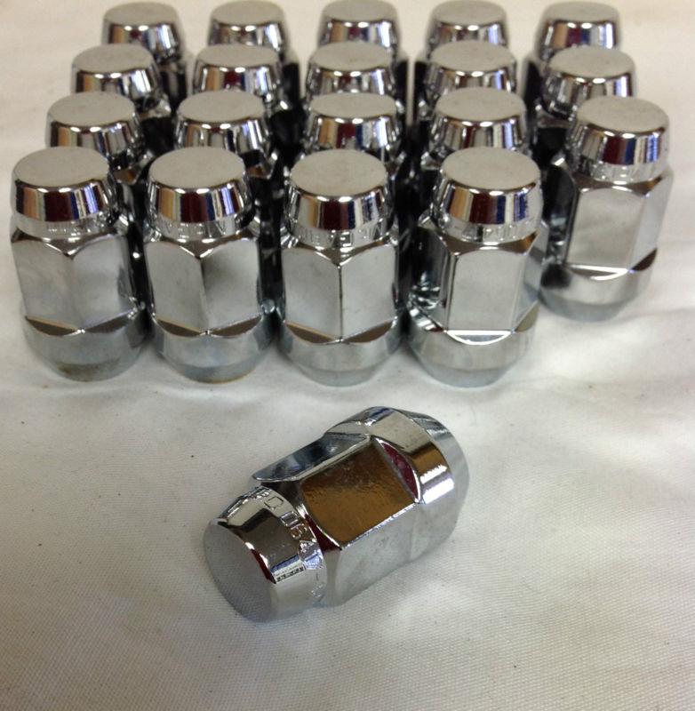12mm x 1.5 mcgard lifetime premium bulge lug nuts set 20 3/4" 19mm hex 12x1.5mm