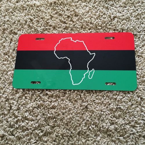 Rbg pan african license plate