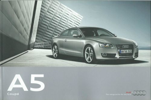 Audi a5 coupÉ - 2009 brochure - very nice &amp; in good condition