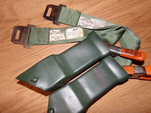 1968-75 ford truck seat belt retractors clean n green