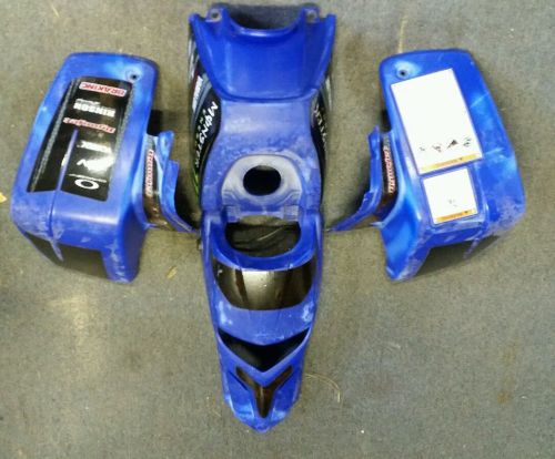 Yamaha blaster plastics fenders yfs 200 front blue fender plastic 1988-2006 701a