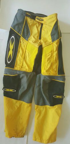 Xtreme motocross pants mens size 34 yellow black