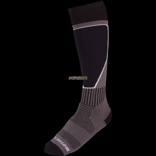 2017 motorfist tech sock - gray/black