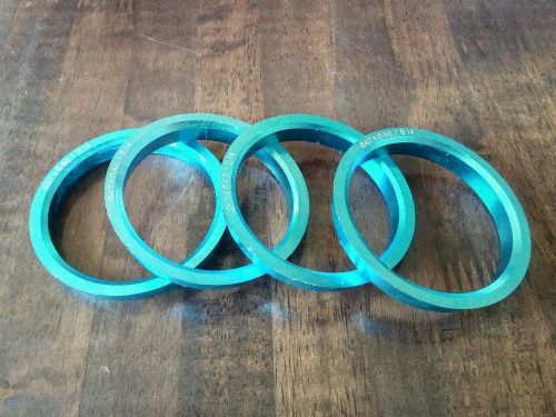 4pc aluminum hub centric rings | 67.1mm car to 60.1mm wheel | for nissan
