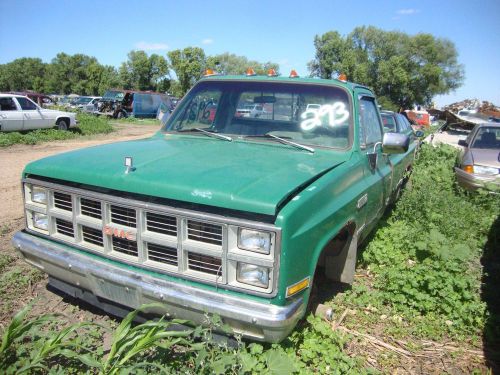 Used 1981 gmc sierra grande, dash cluster #293