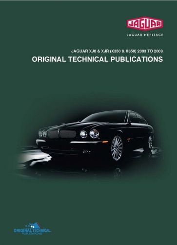 2004-2008 jaguar xj8 repair manual on dvd