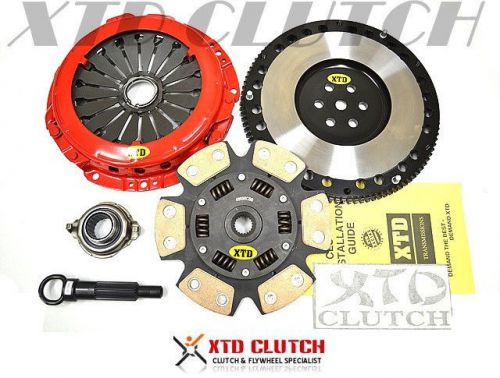 Xtd stage 3 clutch &amp; 9lbs flywheel kit fits for 00-08 tiburon elantra 2.0l dohc
