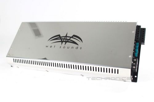 Wet sounds syn 6 +2yr wrnty 1000w 6 channel class h marine certified amplifier
