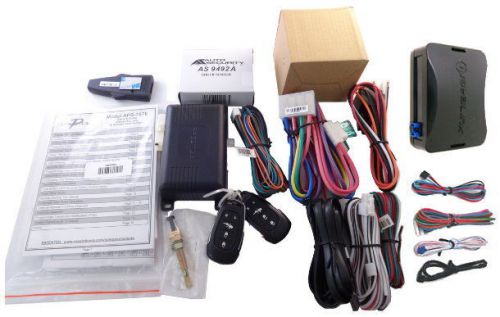Deluxe 1-way remote starter kit +  security system for select acura 1997-2008