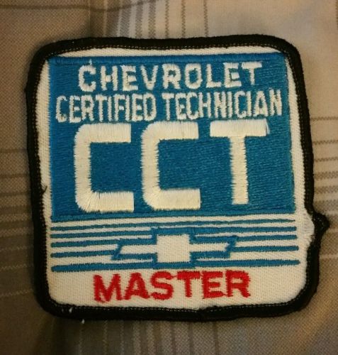 Chevrolet chevy certified technician cct master patch - vintage