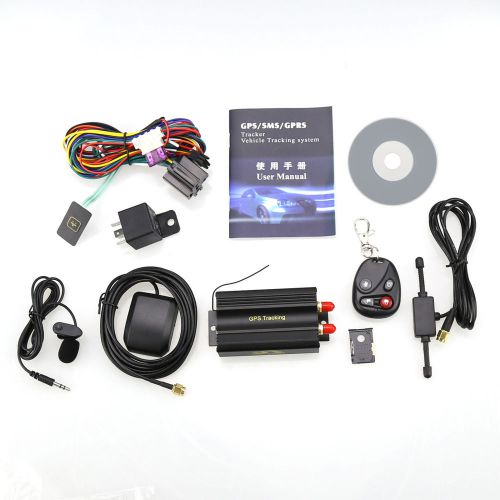 Car tracker vehicle gps/gsm/gprs tracking device system tk103b+remote control mg