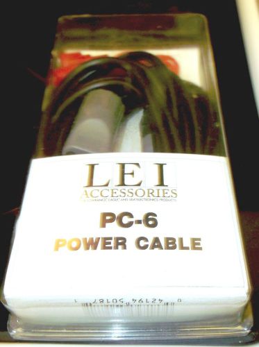 New in pack lowrance &amp; eagle lei pc-6 replacement power cable 11 pins free ship