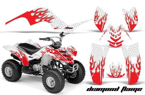 Yamaha raptor 80 amr racing graphics sticker 02-08 kit quad atv decals dflames r