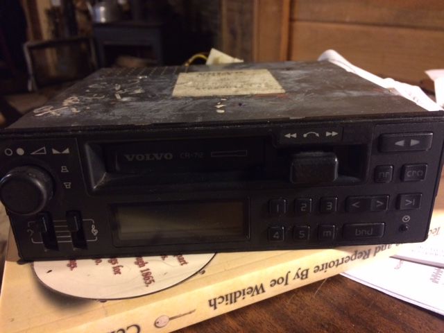 Volvo cr-712 radio/cassette