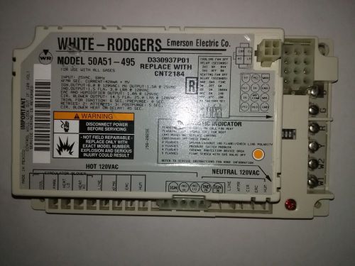 195312 white rodgers 50a51-495 furnace ignition control circuit board