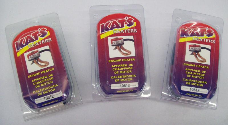 Kat's #10612  three for $49.99 engine heater