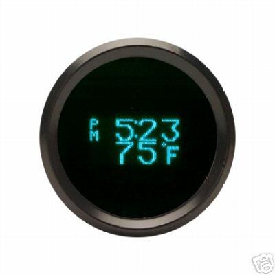 Dakota digital odyssey series ii round clock date temperature gauge odyr-16-1