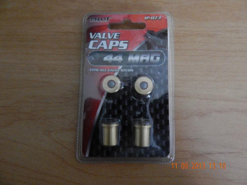 44 mag valve caps set of 4 by pilot fits all valve stems free shipping