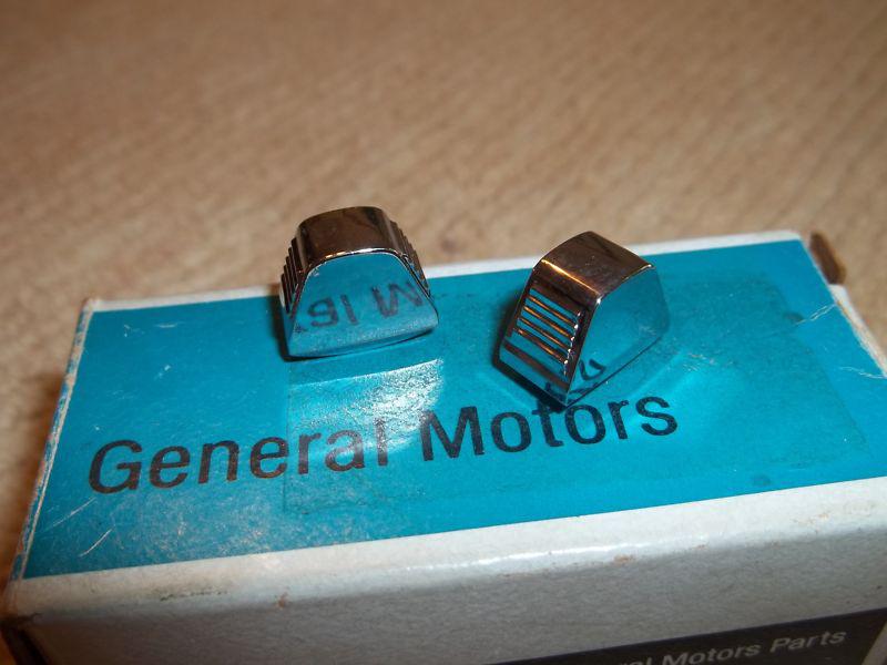  66-85 gm nos a/c vent control knobs camaro chevelle corvette nova firebird 442 