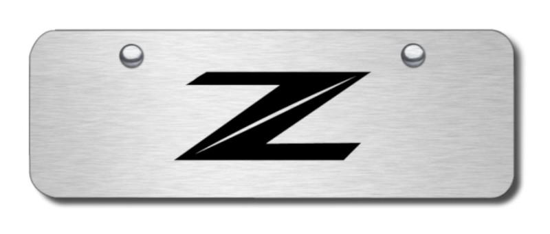 Infiniti z (new) laser etched on brushed stainless mini license plate made in u