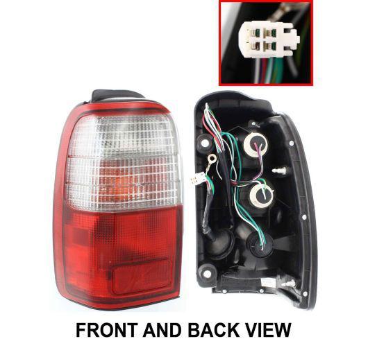 96-00 4runner taillight taillamp left 4 runner driver side rear brake light lamp