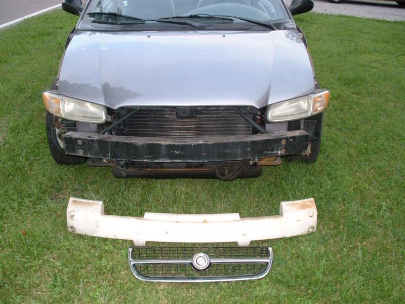 1996-2000 chrysler sebring convertible front bumper foam absorbant