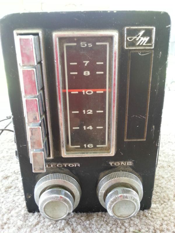 Antique car radio - 1960's original american motor am radio 