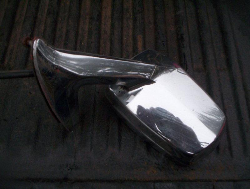 1967  67  ford thunderbird t-bird manual remote side view mirror