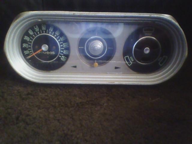  chevy nova 2 speedometer gauge cluster 1964 original oem