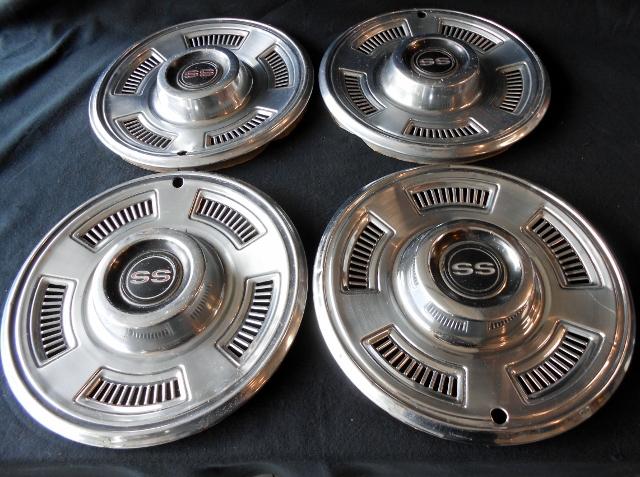 1966 66 67 chevelle camaro hubcaps wheelcovers ss super sport malibu