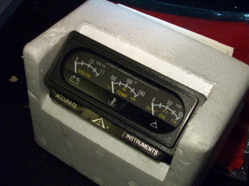 #17214  electrical mini triple gauge kit--water-oil-volt (u)