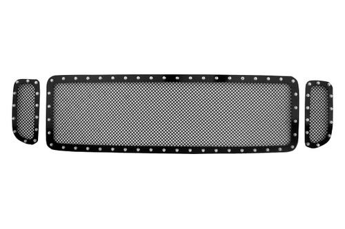 Paramount 46-0705 - ford f-250 restyling 2.0mm cutout black wire mesh grille