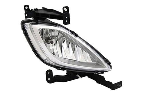 Replace hy2593138 - 11-12 fits hyundai elantra front rh fog light assembly