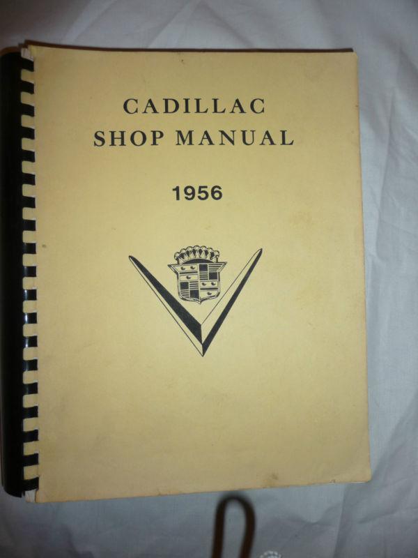 Cadiallc shop manual 1956
