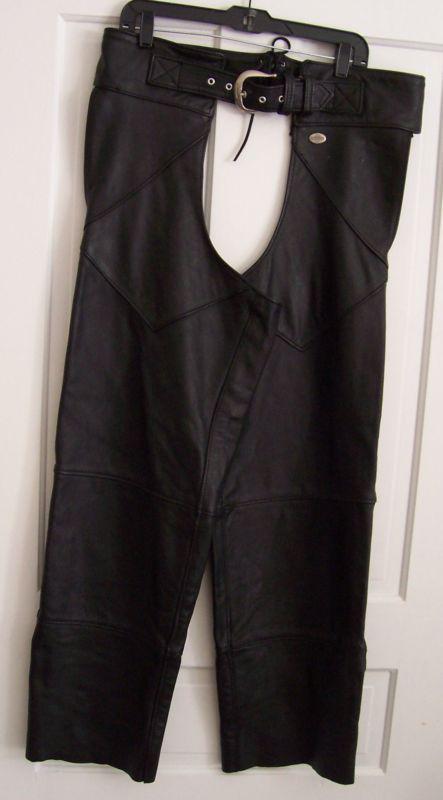 Harley davidson womens motorcycle chaps excellent used condition size large