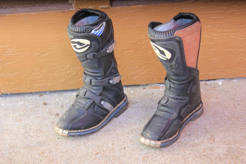 Fox racing kids/youth  motocross boots size k5