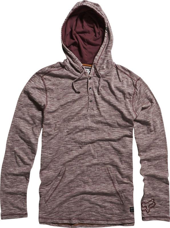 Fox fallout burgundy knit shirt motocross hoody mx 2014