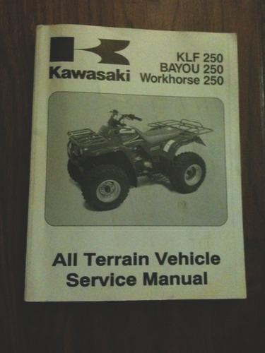 Kawasaki 250 bayou service manual