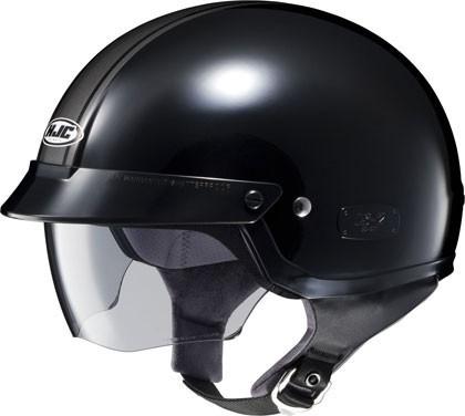 Hjc is-2 schade helmet black/dark silver lg