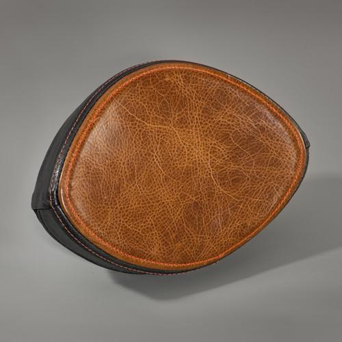 2012 12 yamaha raider scl custom brown leather passenger backrest pad