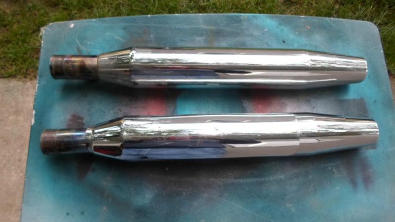 Harley softail 2004 muffler with baffles out