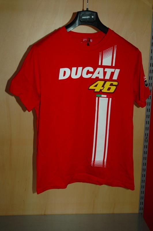 Ducati d46 rossi motogp fan t shirt red men's medium