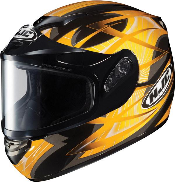 Hjc cs-r2 storm snow mc-3 mc3 motorcycle helmet m medium