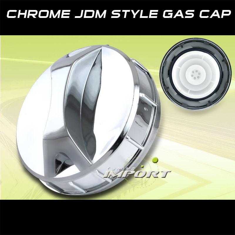 Acura honda toyota lexus audi chrome fuel gas tank cap jdm replacement cover