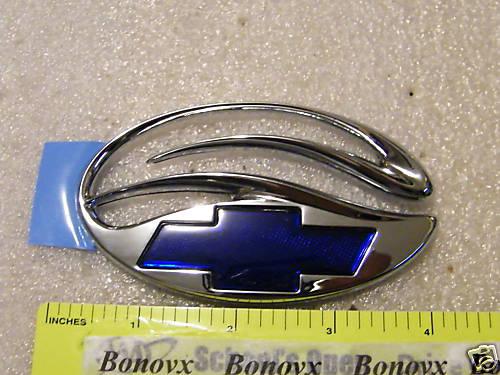 New chevy chrome malibu symbol trunk emblem