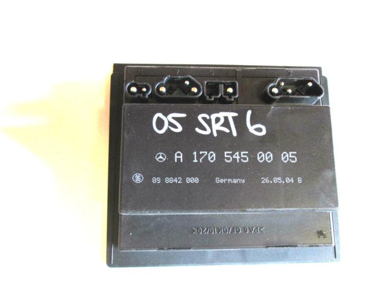 05 chrysler crossfire srt6 control unit module computer fuse relay 1705450005