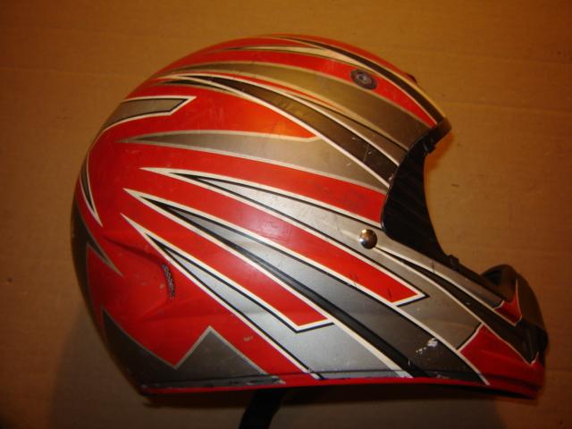 Motorcross mojave motorcycle helmet-dot approved size mens small
