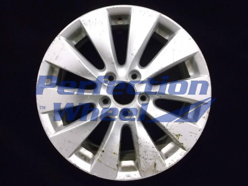 2013 13 honda accord 17" factory oem rim wheel 64047 silver