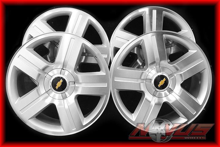New 22" chevy silverado ltz tahoe gmc sierra yukon machined wheels 20 18